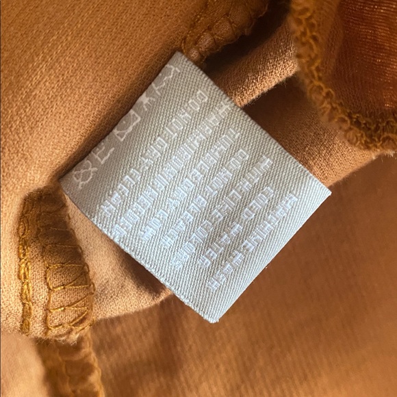 Lucky brand fine corduroy dress size medium pockets tie waist - Picture 11 of 11